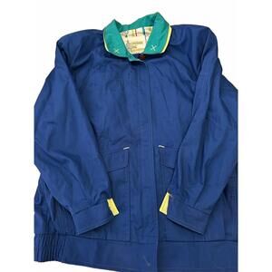 Vintage London Fog Colorblock Jacket Small Made in Colombia